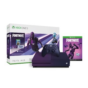 Xbox One S 1TB 《堡垒之夜》紫色限定版套装