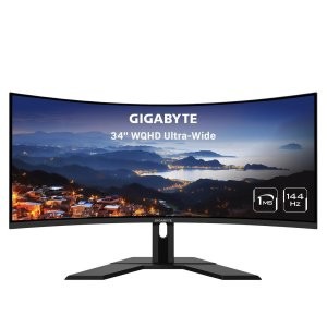 Gigabyte G34WQC 34" 21:9 VA 2K 144Hz 电竞显示器
