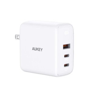 AUKEY 90W 3-Port PD GaN USB-C 快充充电头