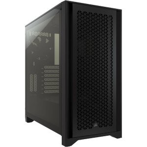 Corsair 4000D Airflow 钢化玻璃侧透 中塔机箱 水冷友好