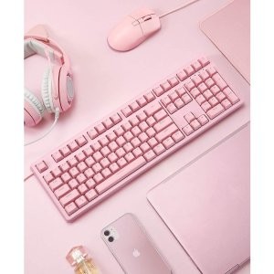AUKEY KM-G15 Sakura RGB机械键盘 青轴