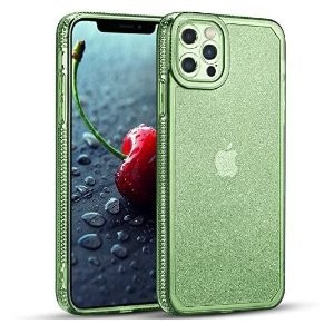 peafowl iPhone 12 Pro Max 透明闪耀手机壳