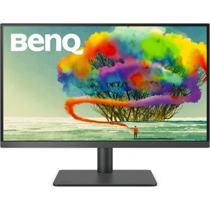 史低价：BenQ PD2705U 27" 16:9 4K 设计显示器, 外接 OSD 控制器