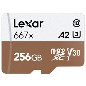 Lexar Professional 667x U3 A2 V30 microSDXC 存储卡