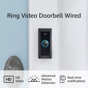 Ring Video Doorbell Wired 有线供电版 1080p 可视智能门铃