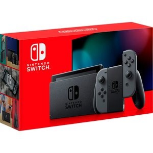 补货：Nintendo Switch 全新续航增强版 32GB 黑灰色