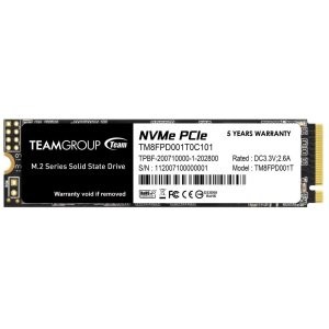限今天：Team Group MP33 PRO 1TB M.2 2280 PCIe3.0 x4 固态硬盘