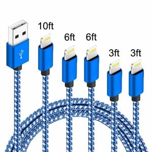 IDISON Lightning to USB 苹果数据线 5根装