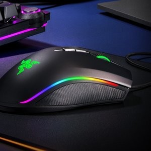 Razer Mamba 精英版 RGB有线游戏鼠标