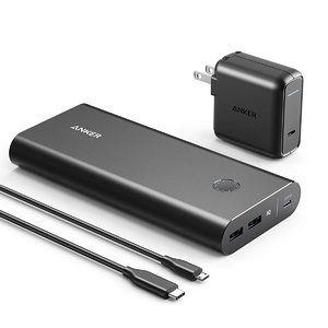 史低价：Anker PowerCore+ 26800 PD 充电宝带30W PD 充电头