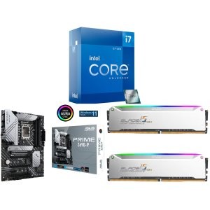 Intel i7-12700K + Asus Z690-P +16GB (2 x 8GB) DDR5 套装